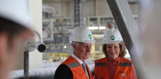 Reyes de los belgas Planta Química SQM