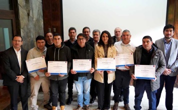 Técnicos de empresas colaboradoras de Metrogas en Los Lagos son certificados como Instaladores de Gas Clase 3