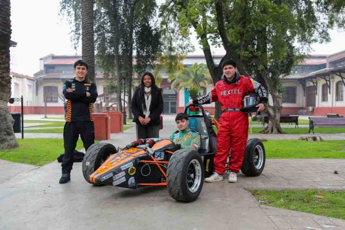 Auto eléctrico Usach se proyecta en Fórmula SAE para validar diseño único e innovaciones de vanguardia en baterías