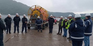 Comunidad Logística Portuaria de Puerto Chacabuco realizó simulacro de derrame de hidrocarburos en conjunto con la Armada