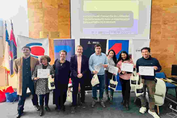 Corfo y UNAB cierran con éxito programa que formó a emprendedores de O’Higgins en sostenibilidad y liderazgo regenerativo