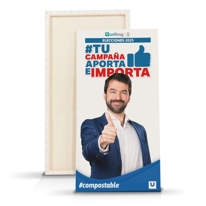 Elecciones sin residuos: Unibag lanza cartelería compostable para publicidad electoral en vía pública Elecciones sin residuos: Unibag lanza cartelería compostable para publicidad electoral en vía pública
