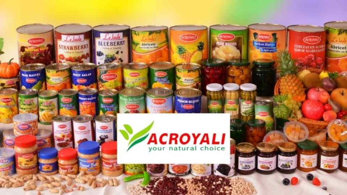 Acroyali Holdings en Espacio Food Service trae lo mejor de los alimentos enlatados