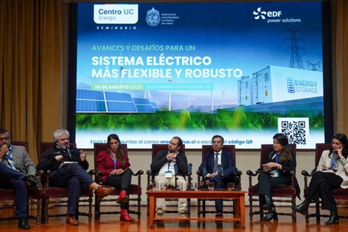 Actores clave del sector energético se reunieron en seminario EDF y UC sobre flexibilidad y robustez del sistema eléctrico
