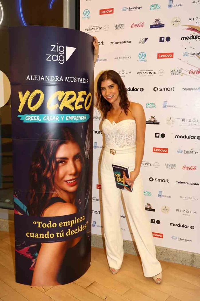 Alejandra Mustakis lanzó “Yo creo” (Zig Zag), el libro donde relata su historia y aprendizajes en torno al emprendimiento