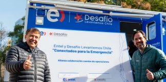 Entel y Desafío Levantemos Chile Lanzan el primer centro de operaciones para emergencias móvil con conexión satelital