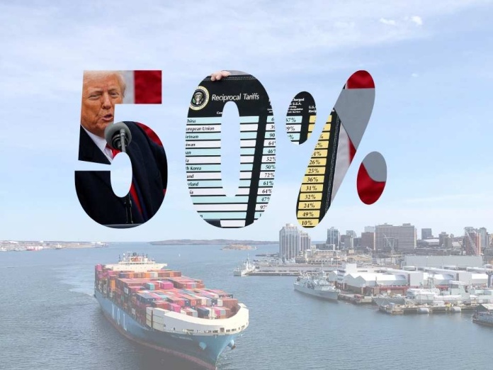 Entra en vigor arancel de 50 por ciento de Trump sobre importaciones procedentes de India