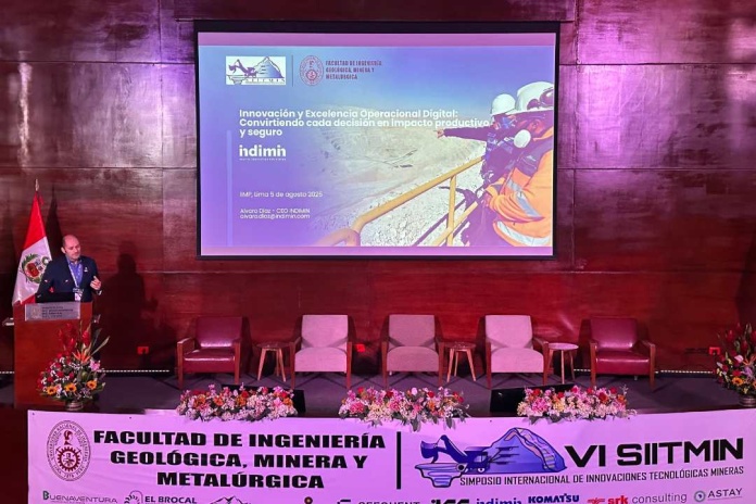 INDIMIN presenta soluciones de excelencia operacional digital en el VI SIITMIN 2025 en Perú