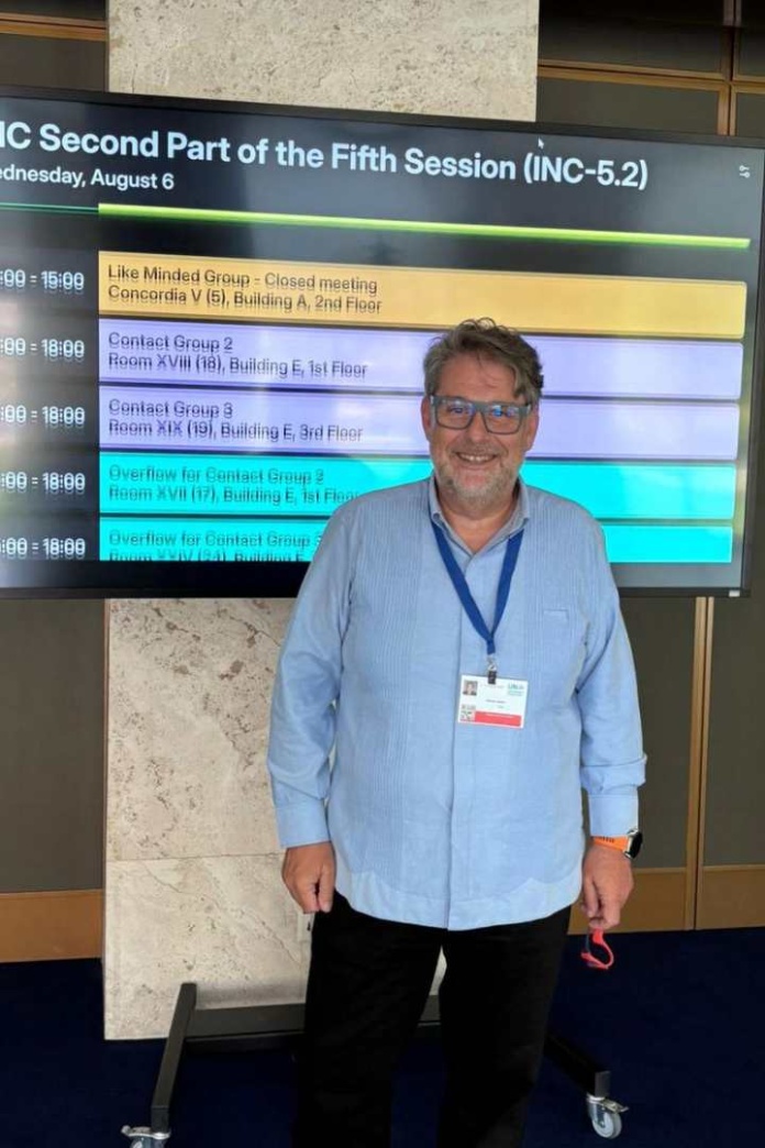 Industria chilena del aseo y modelo de reuso destacan en negociaciones clave de la ONU para enfrentar la crisis del plástico