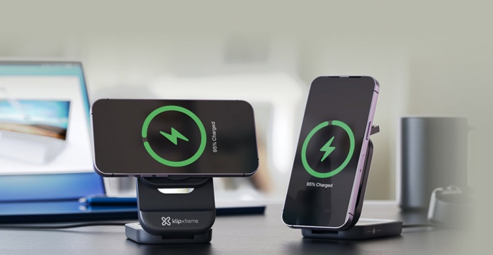 Llegó a Chile PowerDesk Lite, la nueva estación de carga 3 en 1 plegable de Klip Xtreme
