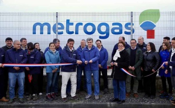 Metrogas amplía a más del doble planta de regasificación en Puerto Varas: producirá hasta 1.000 m³ de gas natural por hora Metrogas amplía a más del doble planta de regasificación en Puerto Varas: producirá hasta 1.000 m³ de gas natural por hora