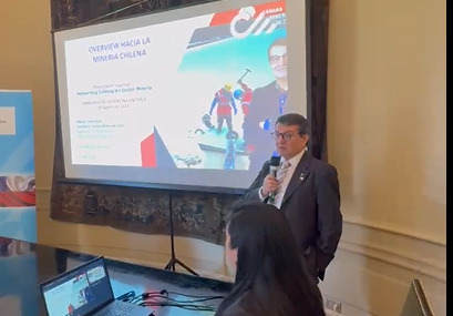 Presidente Cámara Minera de Chile, Manuel Viera Presidente de la Cámara Minera de Chile expuso ante empresas argentinas