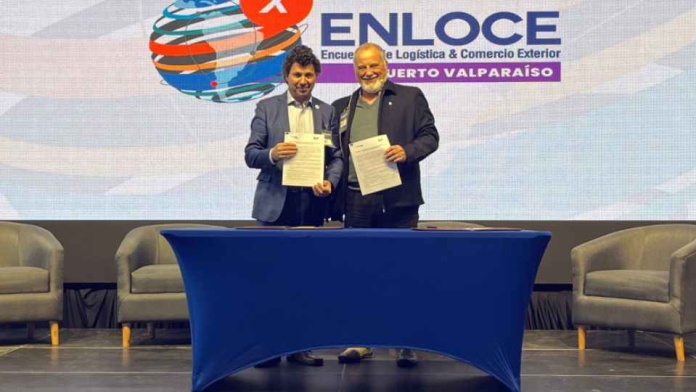Puertos de Valparaíso y La Plata firman un convenio de colaboración para potenciar la logística regional
