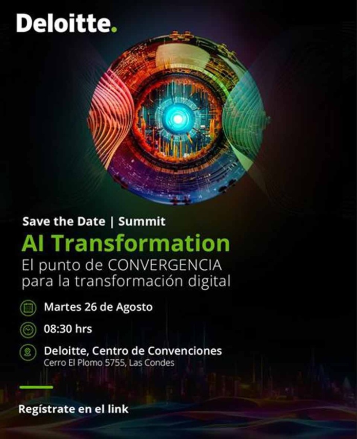 Deloitte realizará su primer Summit IA para explicar el impacto en los negocios que tiene la Inteligencia Artificial Deloitte realizará su primer Summit IA para explicar el impacto en los negocios que tiene la Inteligencia Artificial