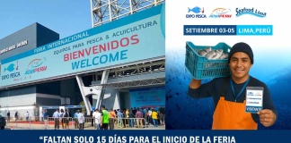 𝗙𝗔𝗟𝗧𝗔𝗡 𝟭𝟱 𝗗𝗜𝗔𝗦, Del 03 al 05 de Setiembre, Lima será el punto de encuentro para realizar Grandes Negocios en la Pesca y Acuicultura. Obtenga hoy su Pase de Visitante.