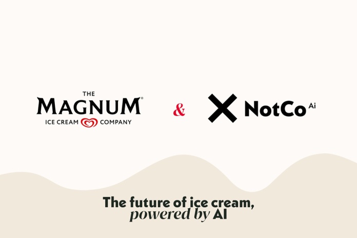Alianza NotCo AI y The Magnum Ice Cream Company
