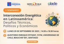 Expertos debatirán en Chile los desafíos para integrar las redes eléctricas de Latinoamérica