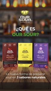 Our Sour: el 1er mix sour deshidratado chileno que transforma la coctelería con identidad y sostenibilidad