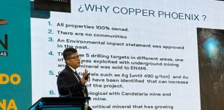 Xplora Minerals presentó en FEXMIN el potencial de sus proyectos Iron Black y Copper Phoenix I & II