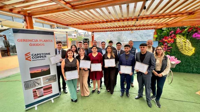 Capstone Copper finaliza programa de formación en Hidrometalurgia en la Región de Atacama
