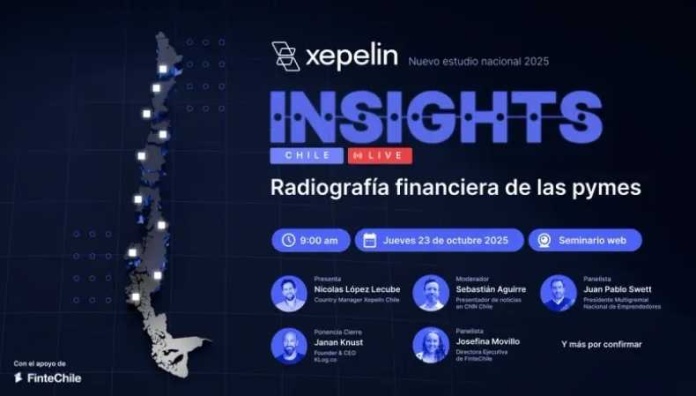 Fintech Xepelin presentará datos inéditos sobre el estado financiero de las pymes en Chile Fintech Xepelin presentará datos inéditos sobre el estado financiero de las pymes en Chile