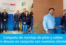 Hidronor y Enap unidos por un reciclaje seguro de pilas y cables