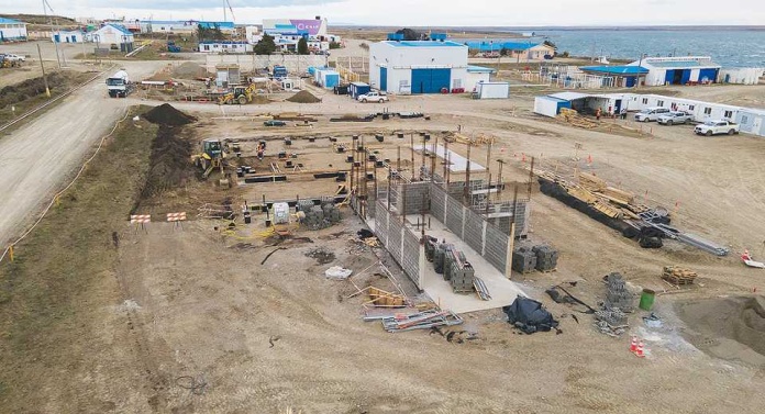 Planta de hidrógeno verde de Enap presenta un 72% de avance