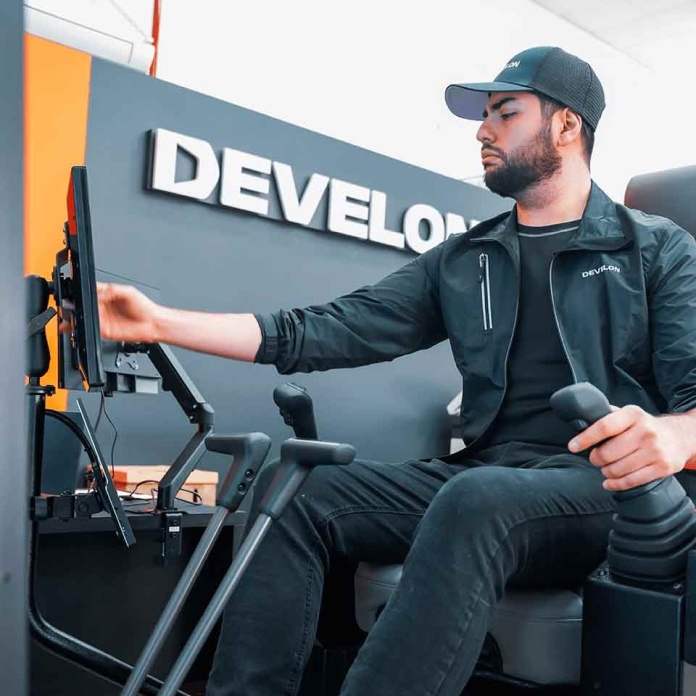 Presentan simulador virtual ultrarrealista para capacitar a operadores de maquinaria Presentan simulador virtual ultrarrealista para capacitar a operadores de maquinaria