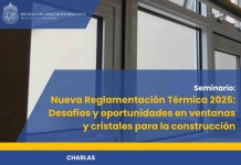 Seminario abordará los desafíos de la nueva Reglamentación Térmica