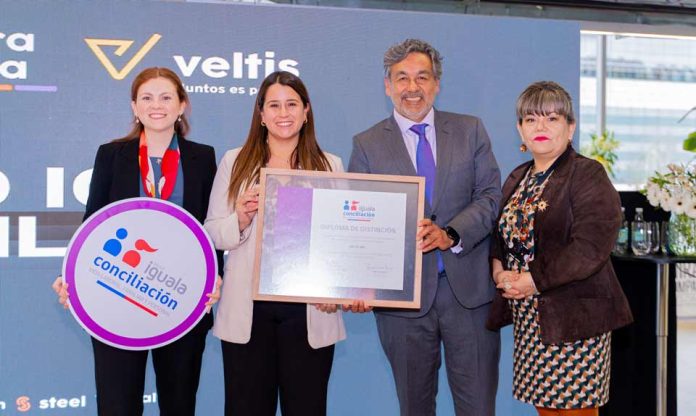 Veltis Latam recibe el Sello Iguala-Conciliación por promover la equidad de género y la conciliación laboral, personal y familiar en su organización