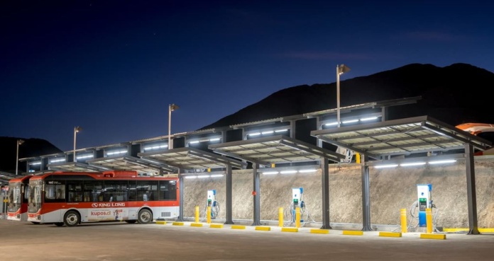 Copec inaugura electroterminal que convierte a Copiapó en la primera ciudad de América con transporte público 100% eléctrico