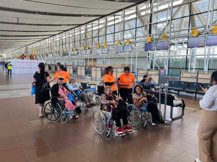 Aeropuerto Santiago de Chile inicia operación de nuevo servicio de asistencia de movilidad