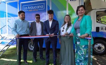 La Araucana inaugura nueva flota de sucursales móviles 100% eléctricas
