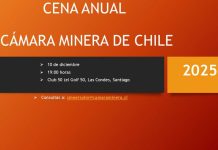 La Cámara Minera de Chile invita a la Cena Anual 2025