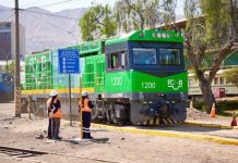 Ferrocarril de Antofagasta marca un nuevo hito: Primer viaje de locomotora a hidrógeno verde en Chile y Latinoamérica