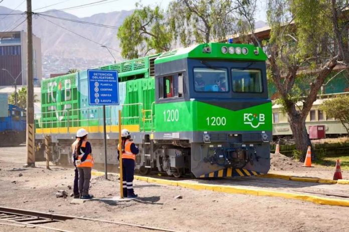 Ferrocarril de Antofagasta marca un nuevo hito: Primer viaje de locomotora a hidrógeno verde en Chile y Latinoamérica