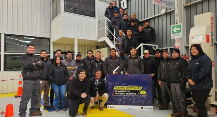 Programa Power Service Salfa obtiene certificación de John Deere para sucursales de Calama y Concepción