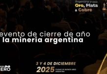 Sector minero cierra 2025 con evento clave en Buenos Aires para impulsar inversión y competitividad