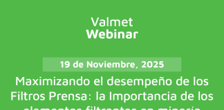 Valmet organiza webinar técnico sobre filtros prensa y sostenibilidad en minería (1)