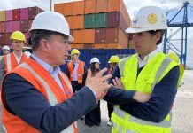 Delegación público privada noruego-danesa de parques eólicos marinos visitó puerto de San Vicente Delegación público privada noruego-danesa de parques eólicos marinos visitó puerto de San Vicente