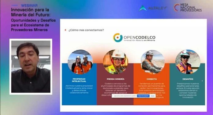 Cochilco da a conocer “radiografía” de la innovación en el ecosistema de proveedores mineros en actividad organizada por Alta Ley Cochilco da a conocer “radiografía” de la innovación en el ecosistema de proveedores mineros en actividad organizada por Alta Ley