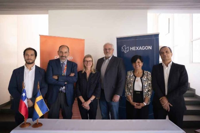 Codelco y Hexagon firman acuerdo para desarrollar e implementar soluciones tecnológicas avanzadas en minería