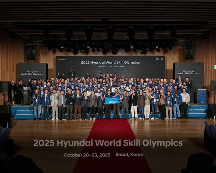 Hyundai Camiones & Buses Chile obtiene el 4º lugar en las World Skill Olympics 2025