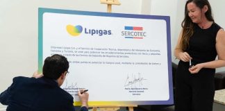 Lipigas y Sercotec firman convenio para potenciar a las micro y pequeñas empresas