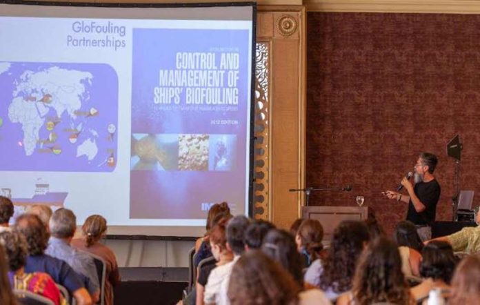 Bioseguridad marina y especies invasoras en contexto de cambio climático centraron exposición en congreso internacional Bioseguridad marina y especies invasoras en contexto de cambio climático centraron exposición en congreso internacional