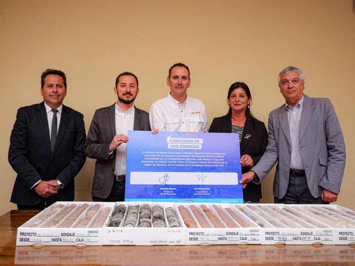 Ministerio de Bienes Nacionales otorga a ENAMI concesión para el proyecto de litio Salares Altoandinos Ministerio de Bienes Nacionales otorga a ENAMI concesión para el proyecto de litio Salares Altoandinos