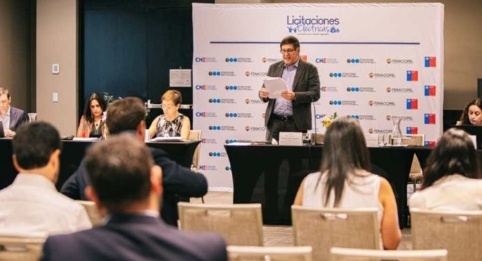 Subasta de suministro eléctrico en Chile Enel vuelve a adjudicarse el 100 % de los 3,3 TWh