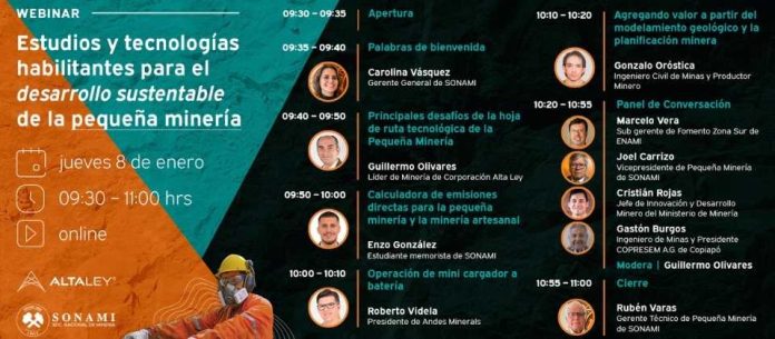 Alta Ley y Sonami presentan desafíos e iniciativas para el desarrollo sustentable de la pequeña minería