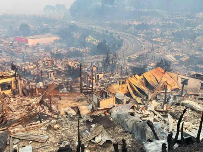 CChC desplegará maquinaria y equipos en zonas afectadas por incendios forestales en Ñuble y Bío Bío