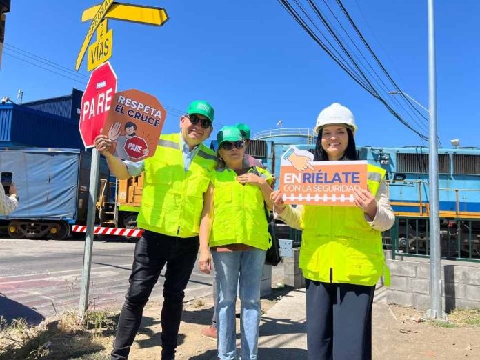 Con barreras ferroviarias automáticas Comlog Talcahuano lanzó “Enriélate con la seguridad 2026” Con barreras ferroviarias automáticas Comlog Talcahuano lanzó “Enriélate con la seguridad 2026”